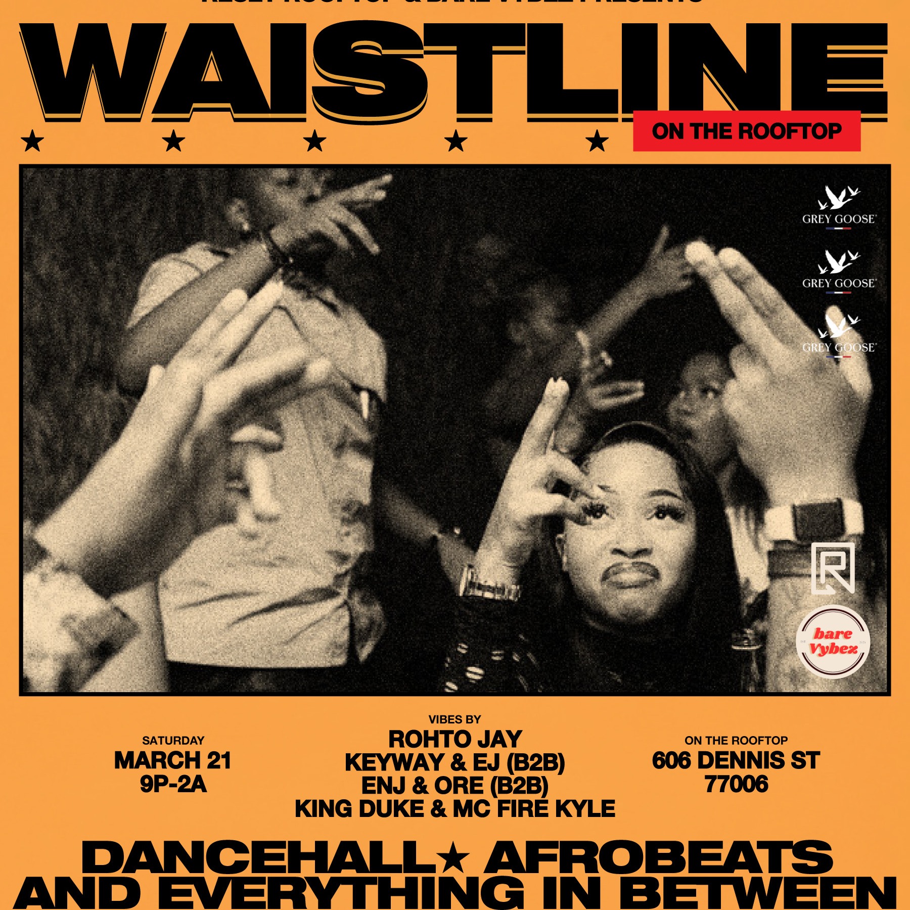 Reset Rooftop x Bare Vybez